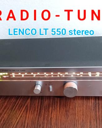 TUNER RADIO LENCO LD 550 RICEVITORE Stereo Hi Fi