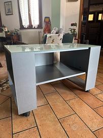 Porta tv moderno grigio