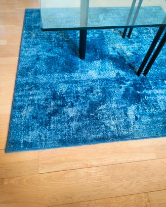 Tappeto 200X200 toni blu/grigio