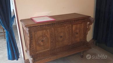 PINTARA INDIANA LEGNO TECK INTARZIATO