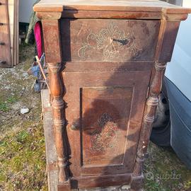 comodino noce nazionale 