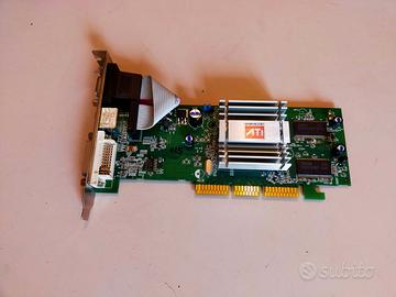 ATI RADEON 9200 SE 128 MB AGP 8X . TV-OUT VGA DVI