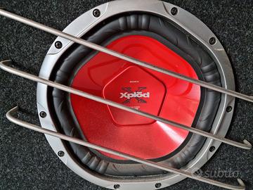 Subwoofer Sony 1100w con cassa chiusa per auto