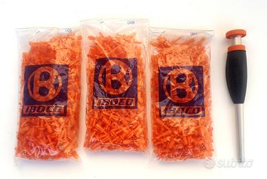 Kit fissaggio rivetti in plastica 