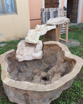 fontana laghetto cascata