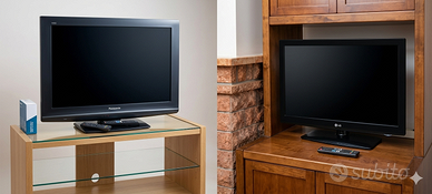 tv televisione 32 pollici 32" LG  e Panasonic