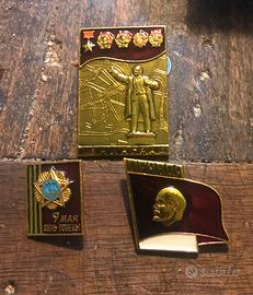 Spillette metalliche Vintage USSR (СССР)