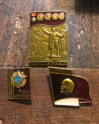 Spillette metalliche Vintage USSR (СССР)