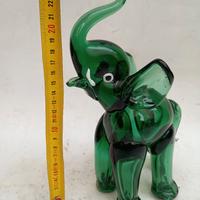 Elefante vetro Murano vintage anni 30