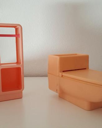 Barbie - bath chest & commode