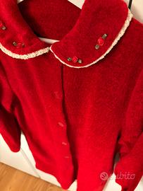 Vestaglia rossa con tasche Liberty S