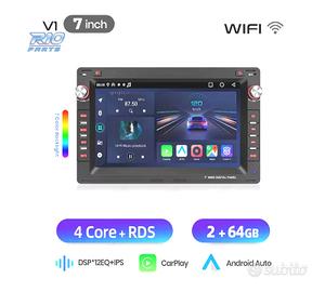 RADIO GPS ANDROID 14 PER SEAT SKODA VOLKSWAGEN VW 