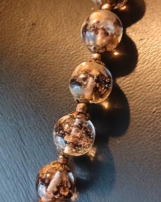 Collana vintage vetro di Murano anni '50-'60