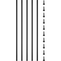 Balaustra del Ponte Scale 16 Pezzi, 44x0,5 Pollici