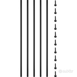 Balaustra del Ponte Scale 16 Pezzi, 44x0,5 Pollici
