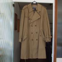 BURBERRYS TRENCH VINTAGE VERDE MILITARE