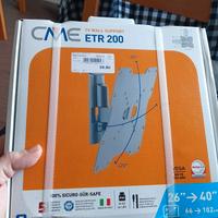 supporto TV installazione a muro