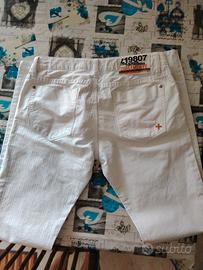 jeans/pantalone bianco zuelements 
