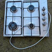 Piano  a gas da incasso 4 fiamme gas/gpl, NUOVO