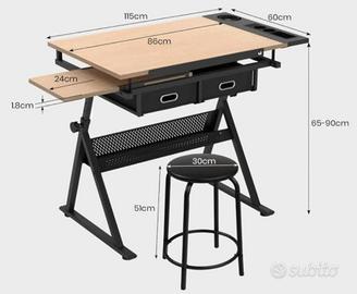 Tavolo per disegno tecnico