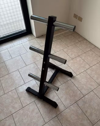 Porta dischi palestra
