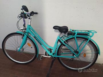 Bicicletta Bianchi Bianchi Spillo Elettrica Bici Bianchi E Spillo