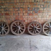 Ruote di legno