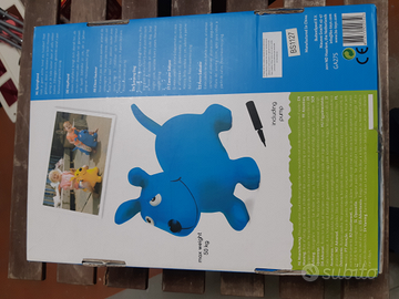 Jumping dog cane gonfiabile