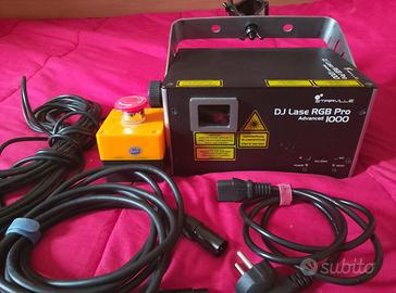 Laser fari teste mobili luci discoteca festa