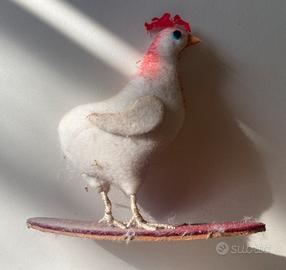 Action figure gallina kitsch vintage