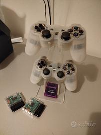 Coppia joystick ghost wireless Ps1 o Ps2