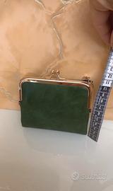 Portafogli borsellino portacarte vera pelle nuovo