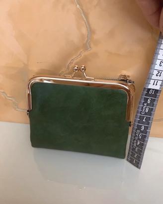 Portafogli borsellino portacarte vera pelle nuovo