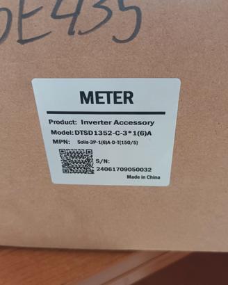 Meter Acrel DTSD1352 C PER INVERTER TRIFASE
