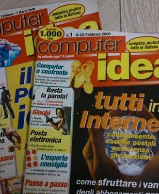2 numeri della rivista "Computer Idea" anno 2000