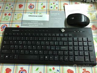 Tastiera MEDIACOM + Mouse- Wireless