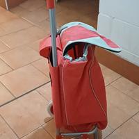 carrello spesa rosso