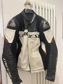 Giacca pelle dainese tg52