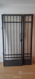 porta in ferro a 2 battenti 