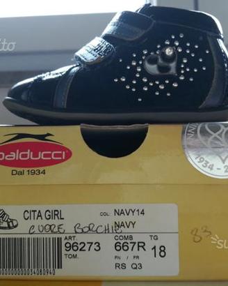 Scarpe da bambina Balducci misura 18