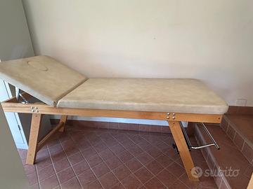 lettino fisioterapia osteopatia massaggi