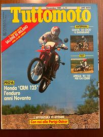 Rivista Tuttomoto novembre 1989