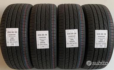 4 gomme 235 55 18 hankook a1189