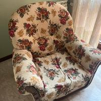 Poltrona a fiori