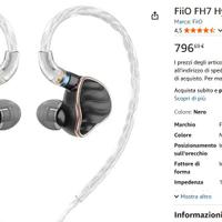 Cuffia auricolari Fiio FH7