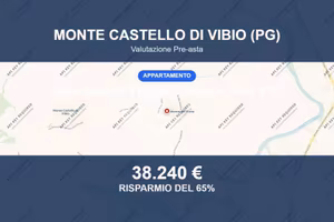 Immobile in asta di 78 m² con box auto doppio a Mo