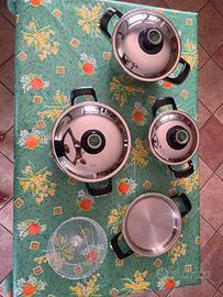 Batteria / Set Pentole e Padella AMC ORIGINALI