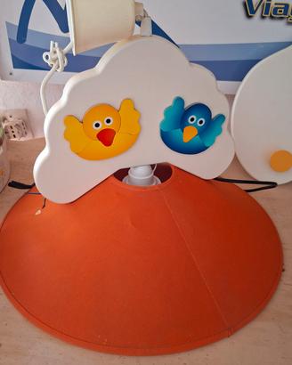lampadario+attaccapanni azur savana