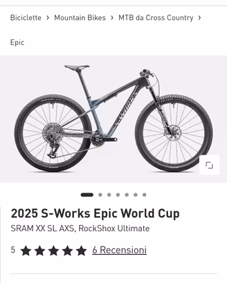 Specialized Epic wc s-works L