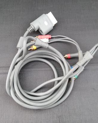 Xbox 360 component hd av cable original